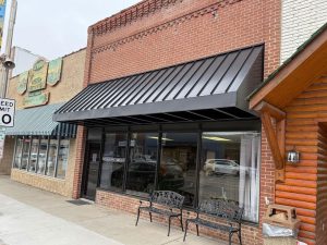 Professional standing seam awning installation by G&J Awning