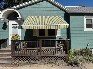 Professional retractable awning installation by G&J Awning in Minnesota